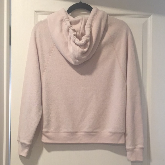 Aerie S Light Pink Cropped Soft Hoodie - Picture 5 of 9